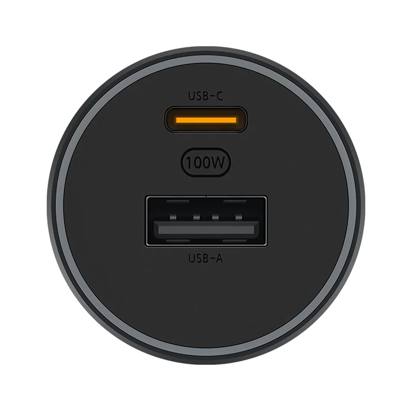 Original Xiaomi Car Charger: 100W, Dual USB, 5V 3A Quick Charge QC Adapter Suitable for Xiaomi Devices